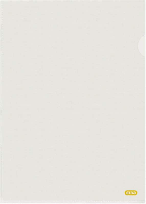 Pochettes coin ELBA Protect. & Presenta. A4 Transparent PE (Polyethylene) 100 microns 0 perforations 50 unités