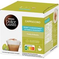 Capsules de café NESCAFÉ Dolce Gusto Café torréfié moulu et lait écrémé en poudre 16 unités