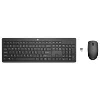 Clavier et souris HP Sans fil QWERTY Noir 235