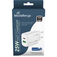 Adaptateur MediaRange 25 W Blanc MRMA112-2