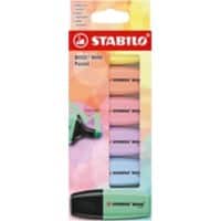 Surligneur STABILO BOSS MINI 07/6-2-01 Assortiment Large Biseauté - 5 mm 6 Unités