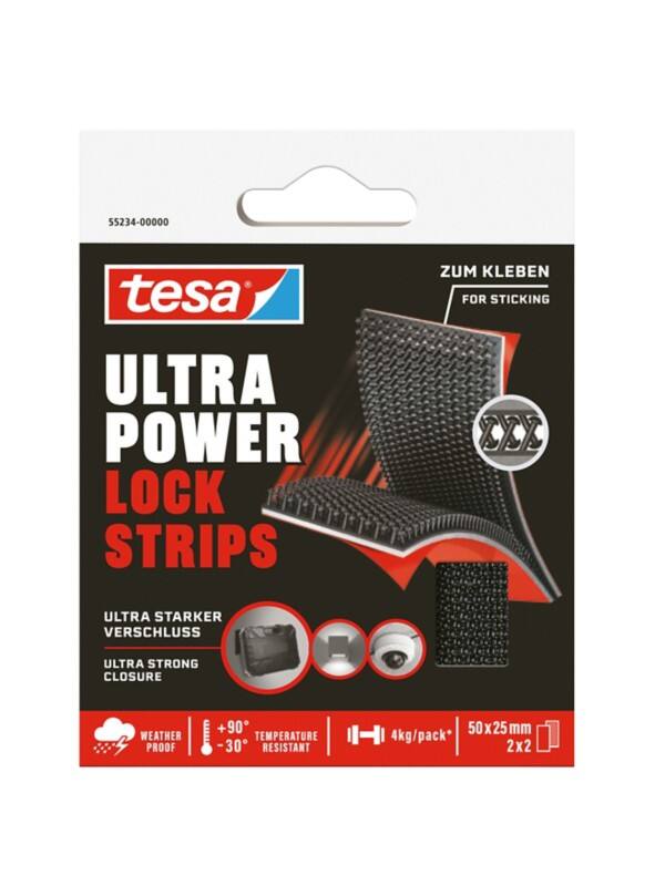 Crochet autocollant tesa tesa Ultra Power Noir