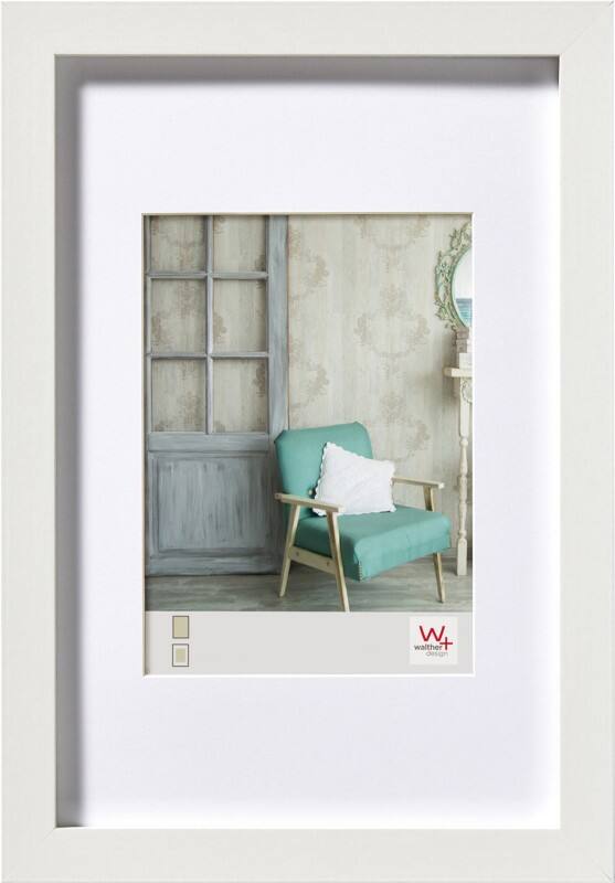 Cadre photo walther design Blanc EA030W 23 (L) x 3 (P) x 33 (H) cm EA030W