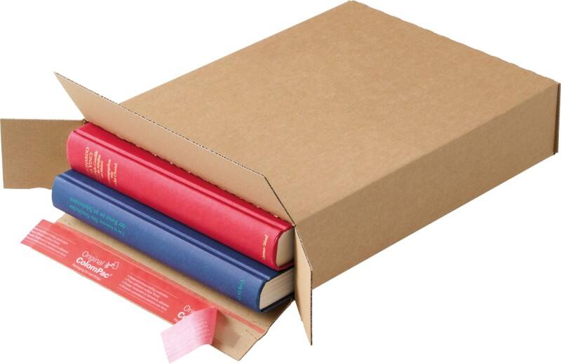 Caisse en carton ColomPac Carton 80 mm (h) Brun 20 boîtes