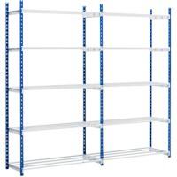 Étagère Paperflow Acier 1000 x 340 x 2000 mm Bleu