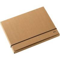 Pochette pour documents Djois Kraft Line 3005731103 A4 Carton 26,6 (l) x 11,7 (p) x 37,1 (h) cm Brun