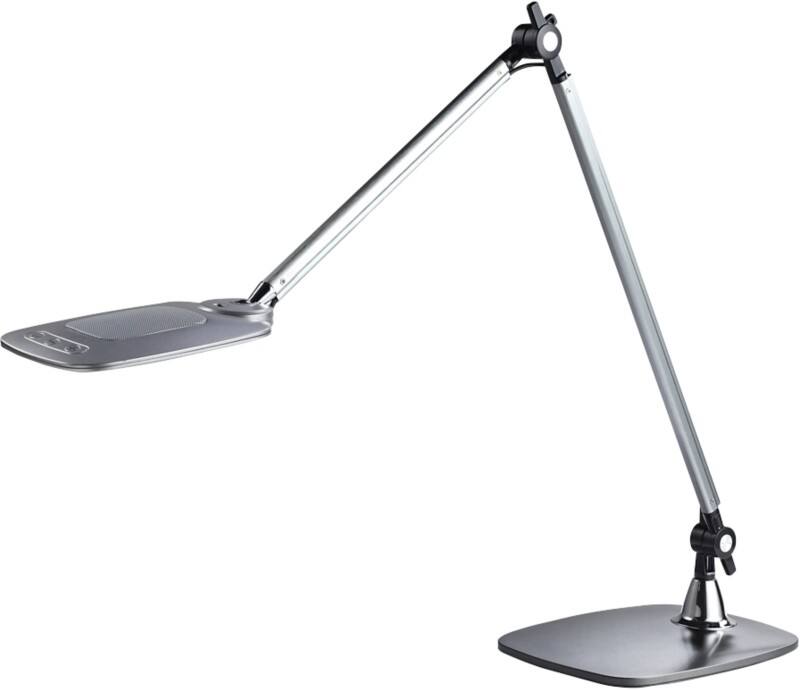 Lampe de bureau meet powered by PAPERFLOW Jim LED Argenté Principale 475 x 170 x 530 mm