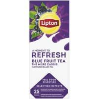 Thé noir Lipton FGS Myrtille, mûre 25 unités