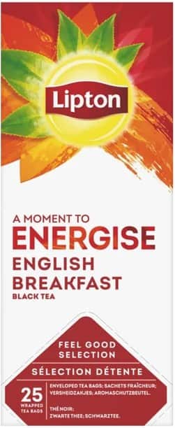 Thé noir Lipton FGS English Breakfast 25 Unités