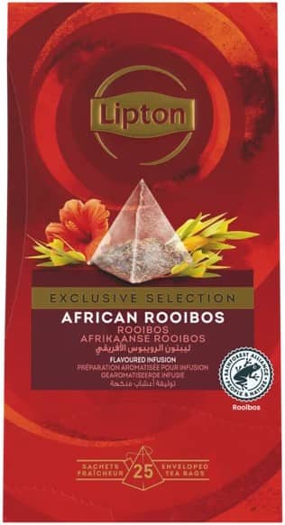 Thé Lipton Exclusive Selection African Rooibos 25 unités