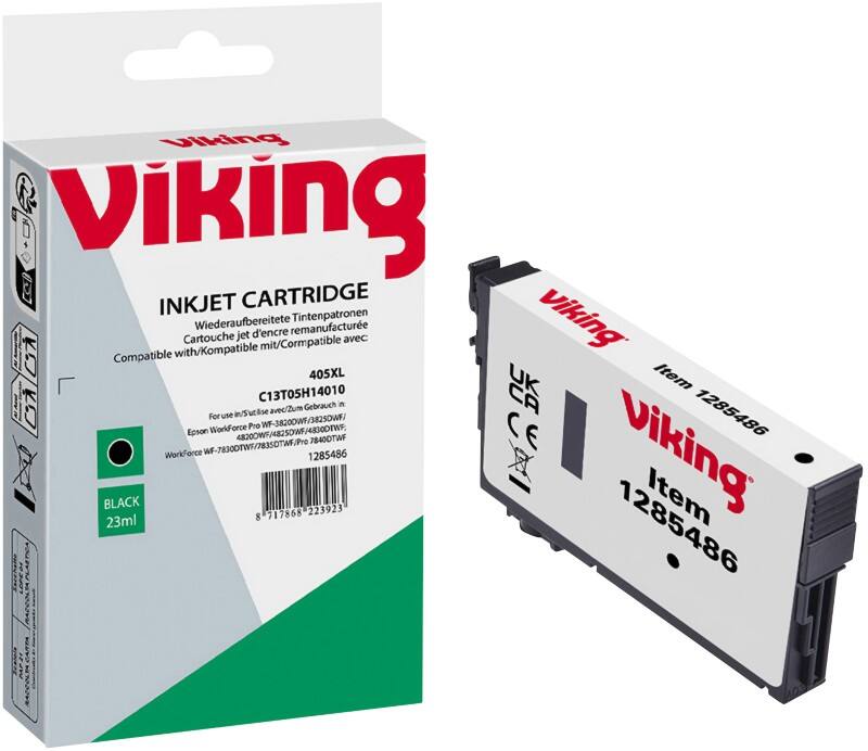 Cartouche jet d’encre Viking C13T05H14010 Compatible NE-RT405XLBK Noir