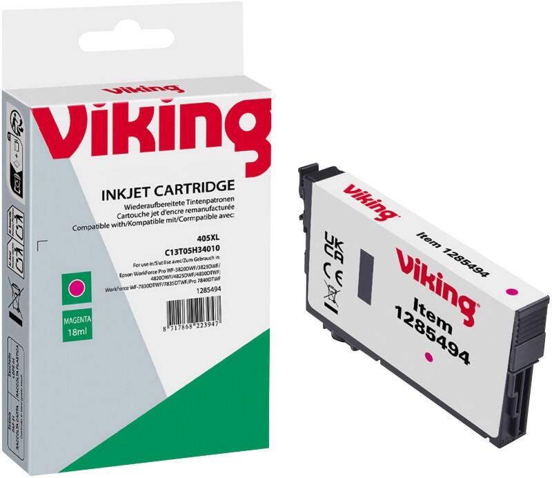 Cartouche jet d’encre Viking C13T05H34010 Compatible NE-RT405XLM Magenta