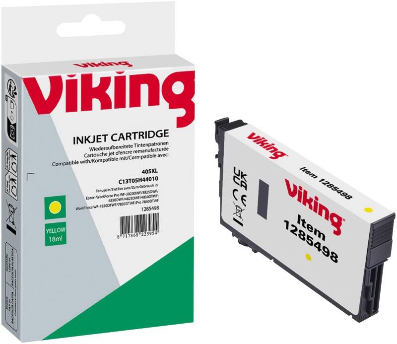 Cartouche jet d’encre Viking C13T05H44010 Compatible NE-RT405XLY Jaune