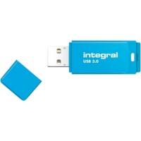 Clé USB Integral 8 Go USB Type-A Bleu, jaune, orange 3 unités