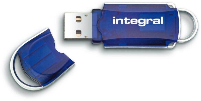 Clé USB Integral 64 Go USB Type-A Argenté, bleu 3 unités