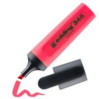 Surligneur edding 345 Rouge 2-5 mm Fin Rechargeable