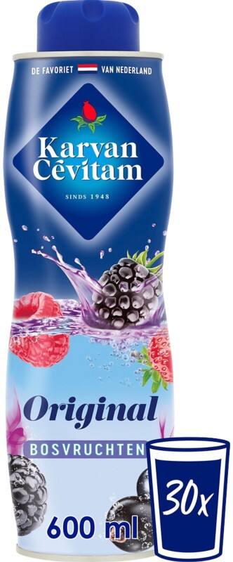 Sirop Karvan Cevitam Original Fruits des bois 600 ml