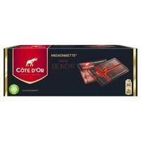 Mini barre chocolatée Côte d'Or Noir de Noir 24 unités