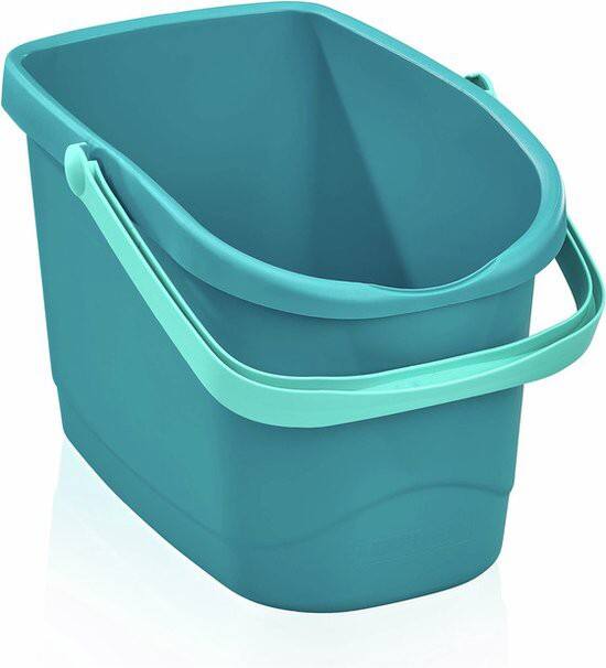 Seau pour balai à franges LEIFHEIT Power Clean Turquoise 10 L