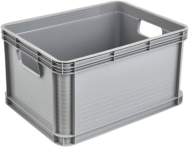 Boîte de rangement keeeper Robert Polypropylène 20 L Avec couvercle Gris 30 x 22 cm