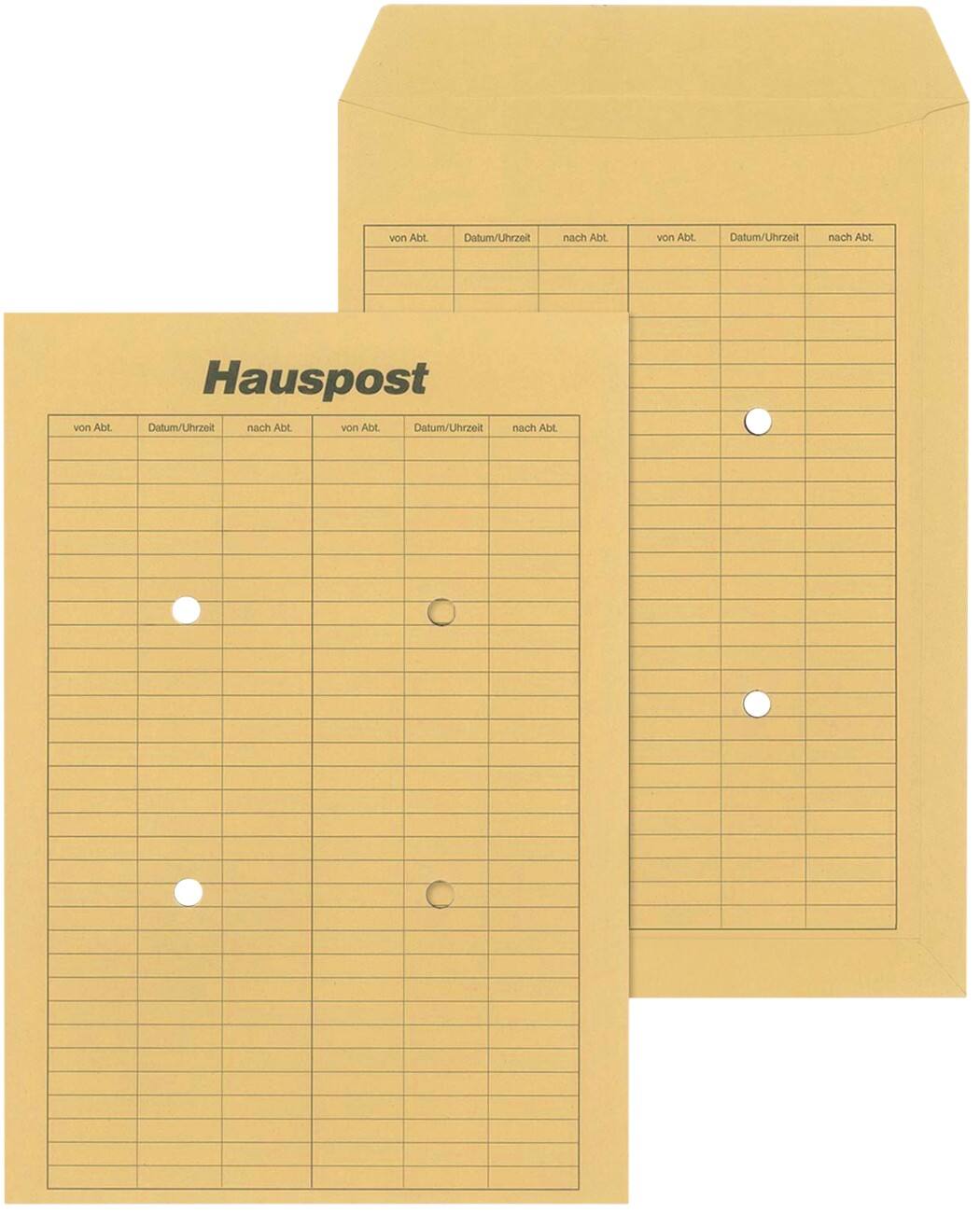 Enveloppes pour courrier interne Sans fenêtre B4 250 (l) x 353 (h) mm Brun