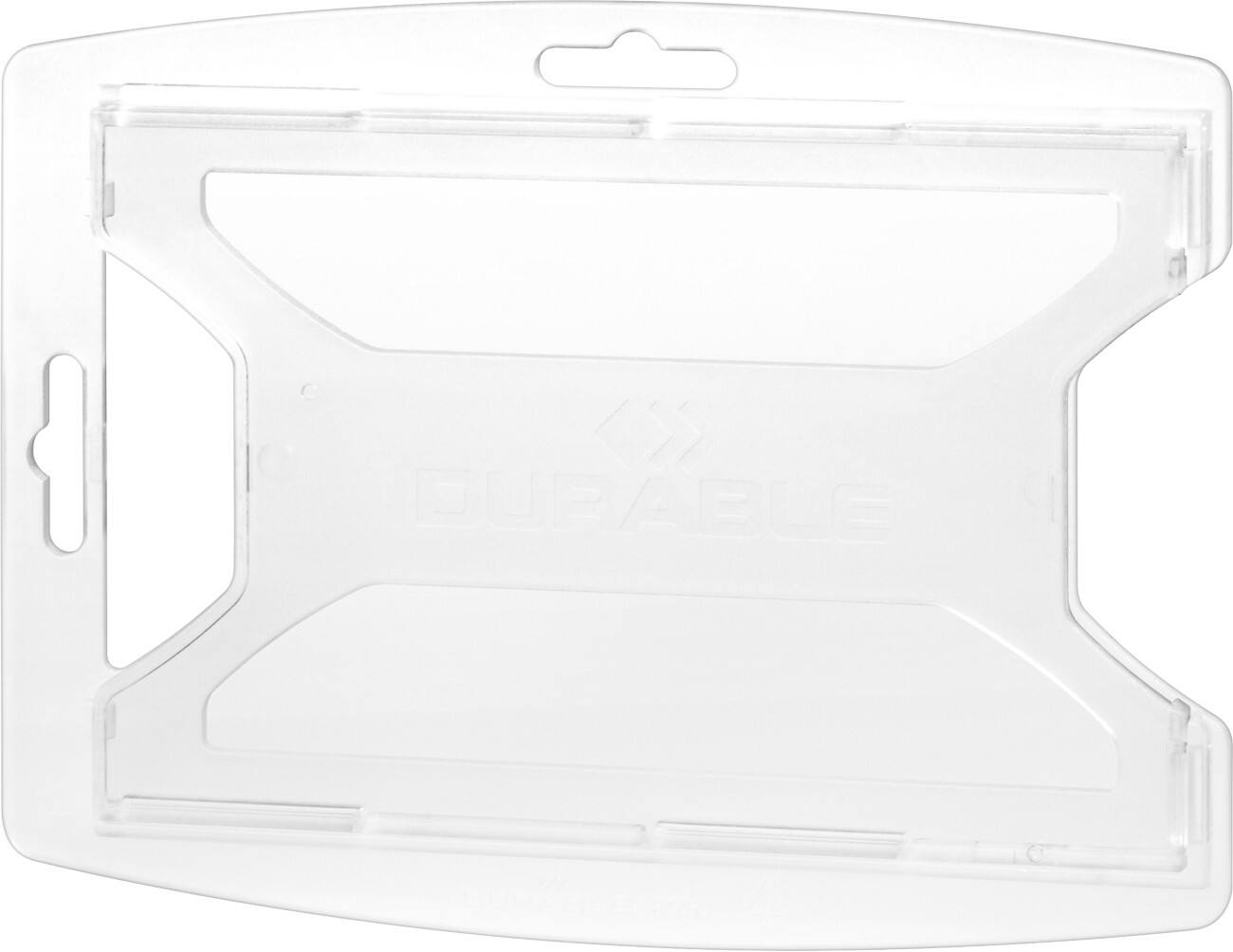 Porte-badge DURABLE Sans clip 10 x 0,64 x 7,4 cm PP (Polypropylène) 10 unités