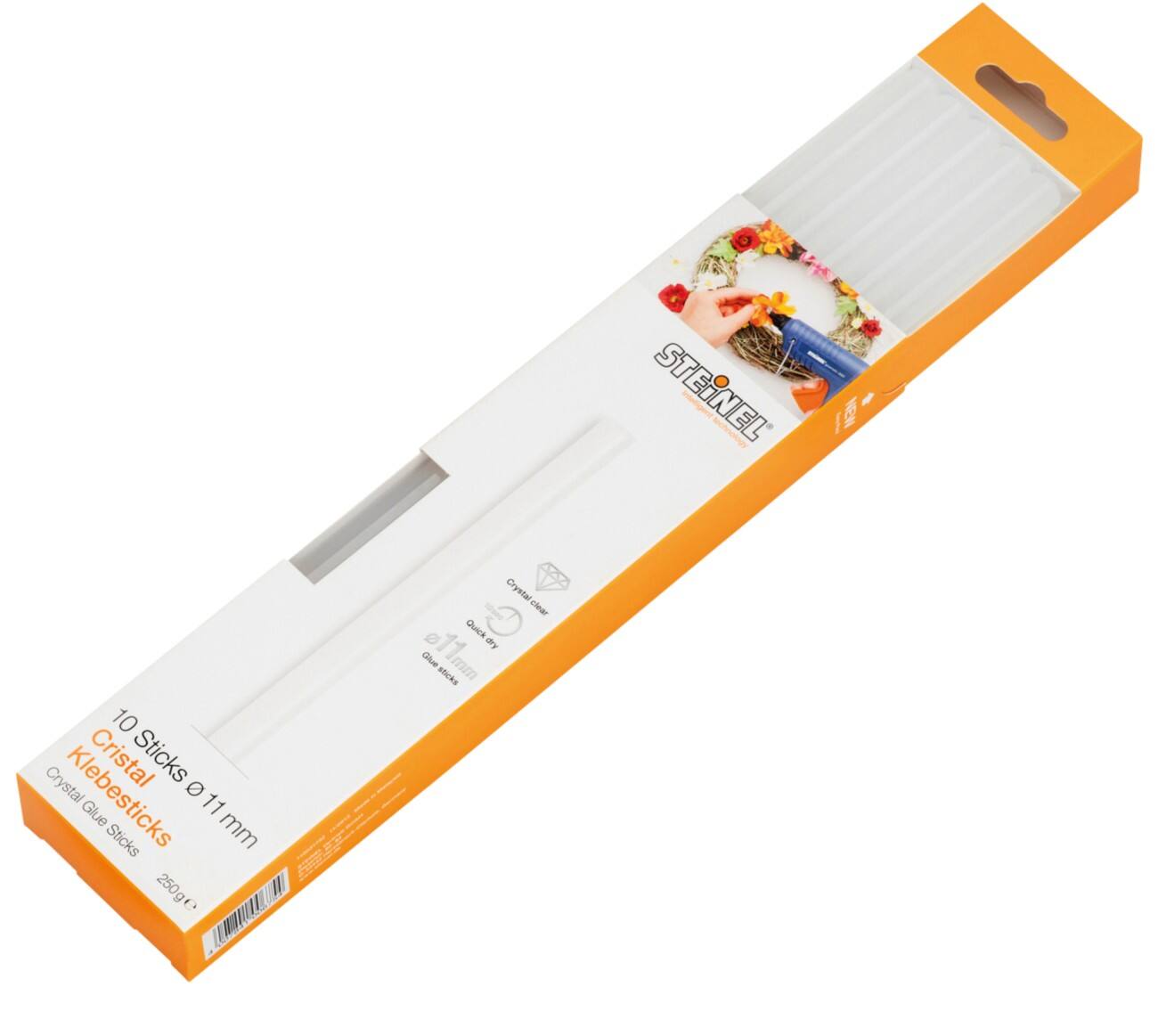 Bâton de colle STEINEL Blanc 10 unités