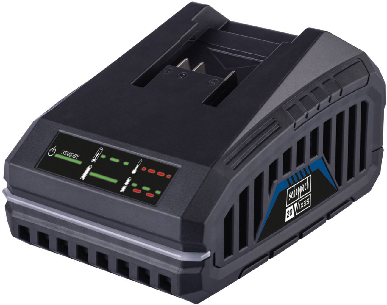 Chargeur de batterie scheppach IXES 20 V SBC4.5A