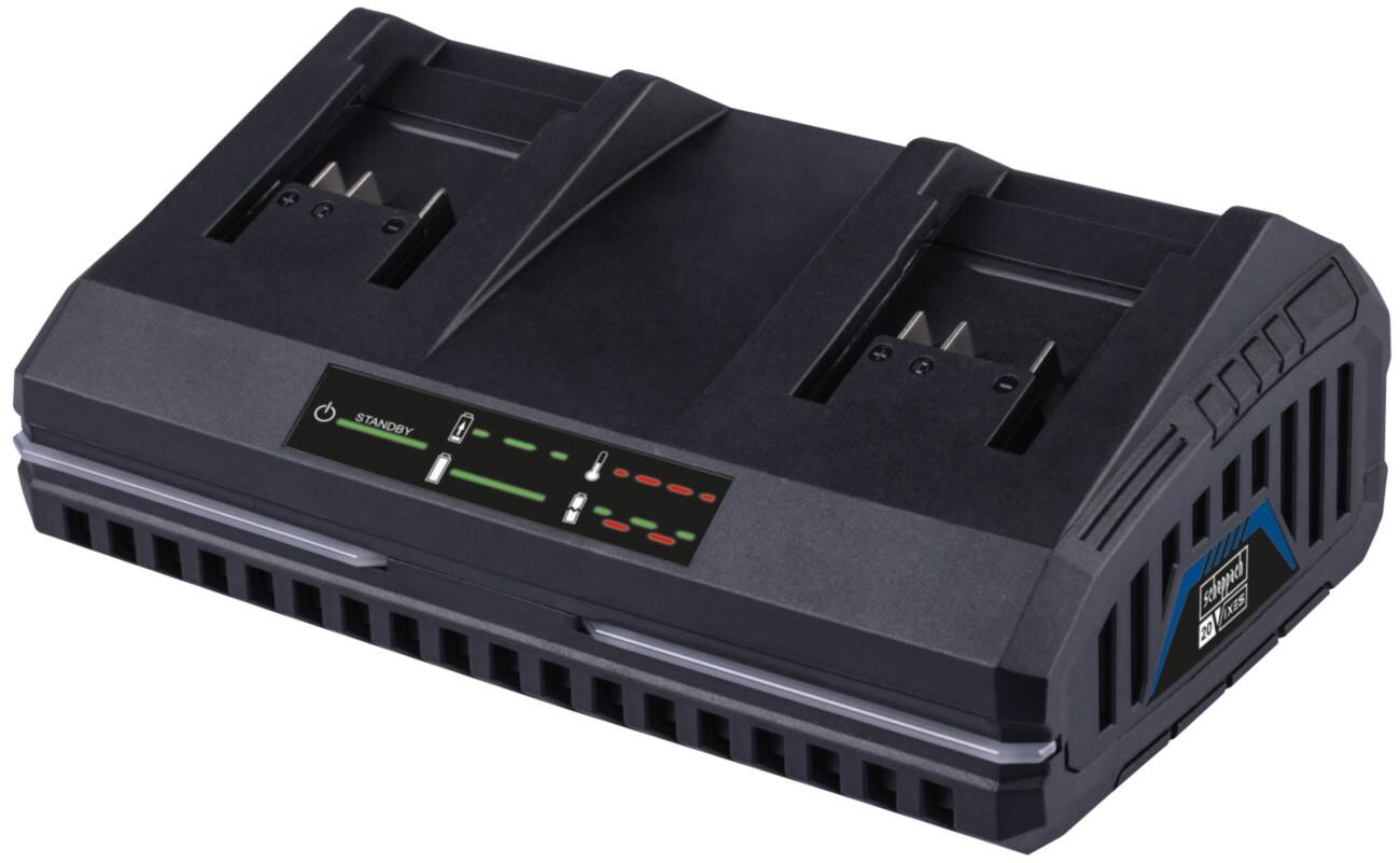 Chargeur de batterie scheppach IXES 20 V SBC2.4A