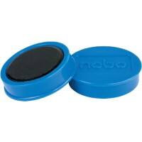 Aimants pour tableau blanc Nobo Bleu 1.5 kg Capacité de charge 38 mm 10 Unités