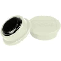 Aimants pour tableau blanc Nobo 1915294 24 mm Rond Blanc 10 unités