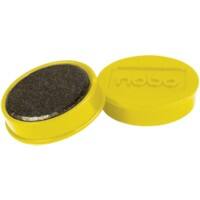 Aimants pour tableau blanc Nobo 1915302 32 mm Rond Jaune 10 unités