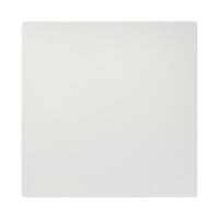 Tableau blanc Nobo Frameless Montage mural Magnétique Acier Laqué Simple face 45 (L) x 45 (H) cm