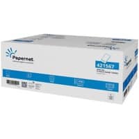 Essuie-mains Papernet Special Pliage en V Blanc 2 épaisseurs 421567 15 Unités de 210 Feuilles