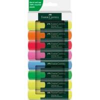 Surligneur Faber-Castell Textliner 48 Assortiment Moyen Biseauté 1 - 5 mm Rechargeable 8 unités