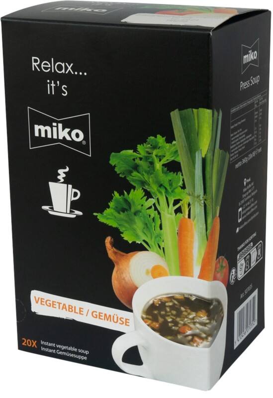 Soupe instantanée Miko Légumes 20 Unités de 18 g