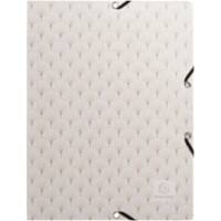 Farde à 3 rabats Exacompta Neo Deco A4 Assortiment Carton pressé marbré  400GSM 4 Unités