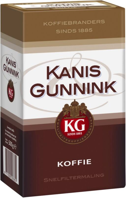 Café moulu Filtre rapide KANIS & GUNNINK 500 g