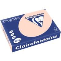 Papier couleur Clairefontaine A4 Saumon 160 g/m² 250 feuilles