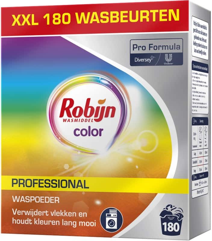 Lessive en poudre Robijn Professional Color XXL 8 Kg