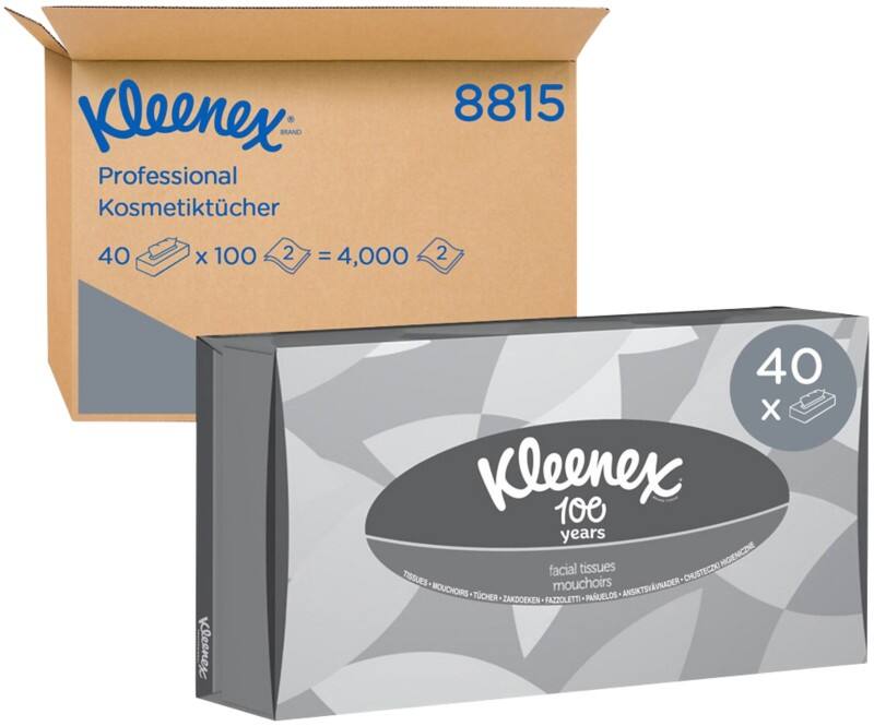 Mouchoirs Kleenex MAINLINE 8815 100 Unités