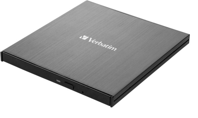 Graveur DVD/CD externe Verbatim Slimline USB 3.2 (Gen 1) Noir
