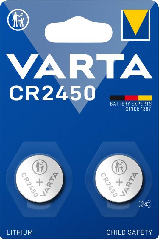 Piles bouton VARTA 6450 Lithium (Li) 3 V 2 unités