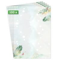 Lettre à en-tête Sigel Christmas A4 Multicolore 90 g/m² 100 Unités