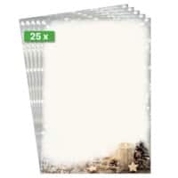 Lettre à en-tête Sigel Christmas A4 Multicolore 90 g/m² 25 Unités