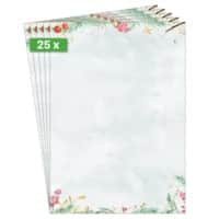 Lettre à en-tête Sigel Christmas Aquarelle magie de Noël Papier 90 g/m² A4 25 feuilles