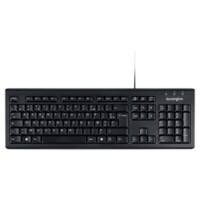 Clavier Kensington EQ AZERTY Sans Bluetooth Noir KB100