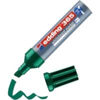 Marqueur pour tableau blanc edding E-365 Vert Biseauté - 7 mm
