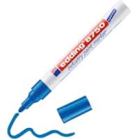 Marqueur peinture edding E-8750 Permanent Bleu Ogive - 4 mm