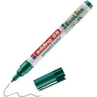 Marqueur permanent edding ecoline E-25 Pointe ogive 1 mm Vert Rechargeable